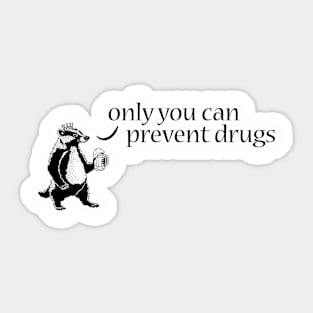 Chunt Prevent Drugs Sticker